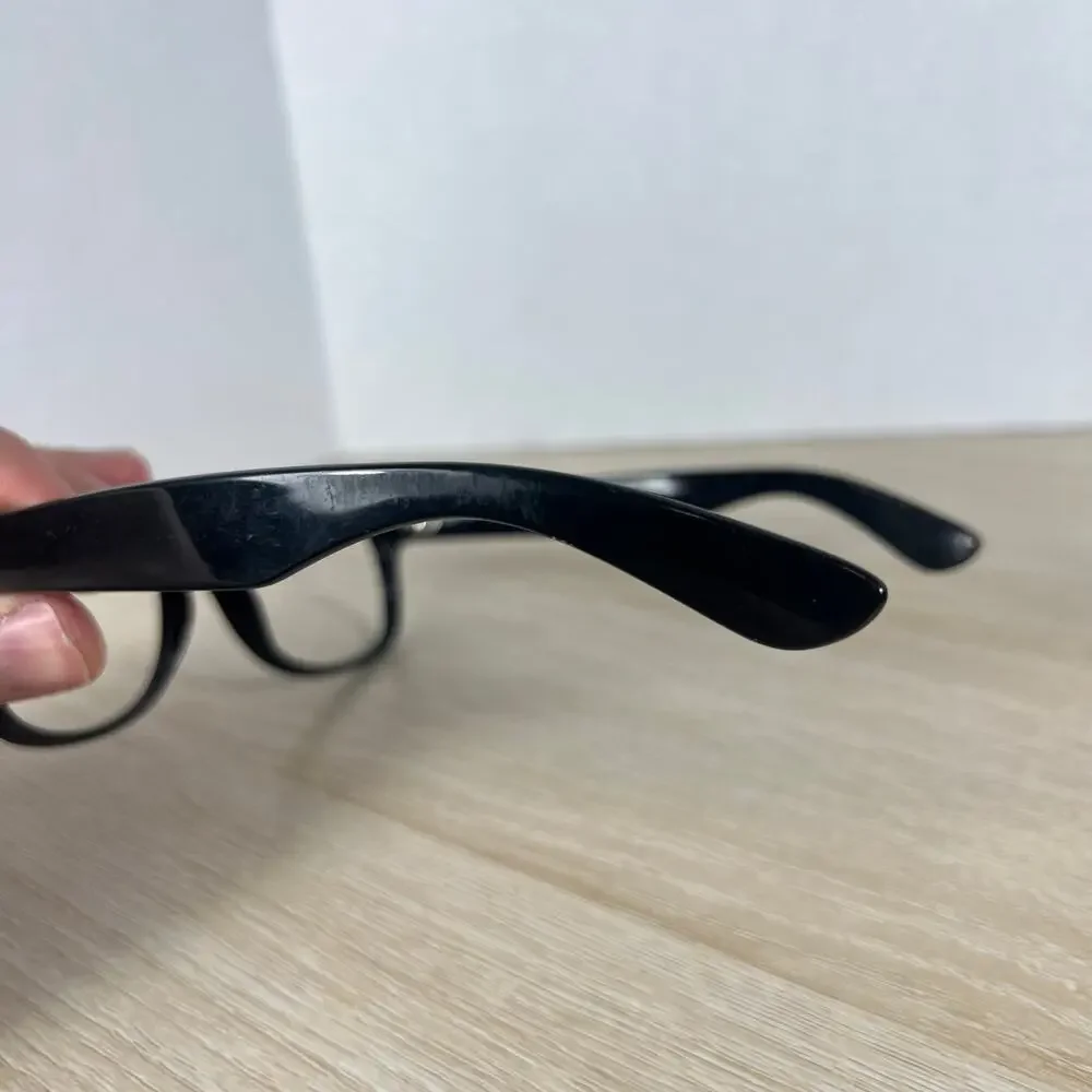 Ray-Ban New Wayfarer RB2132 901 Black Full Rim Sunglasses FRAMES ONLY 52-18-145